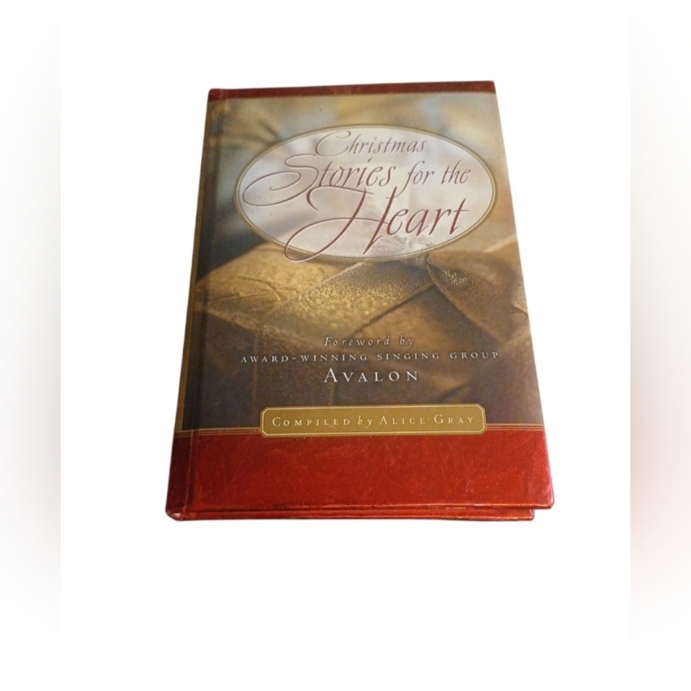 Christmas Stories for the Heart Book - Red and Brown Cover